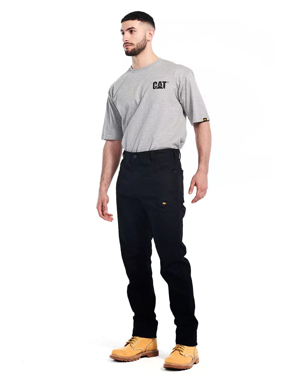 CAT Men's Stretch Canvas Utility Slim Fit Work Pant 