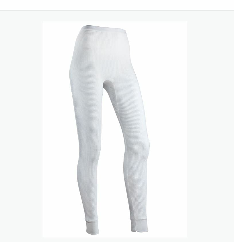 Indera Mills Women's Thermal Pant in White