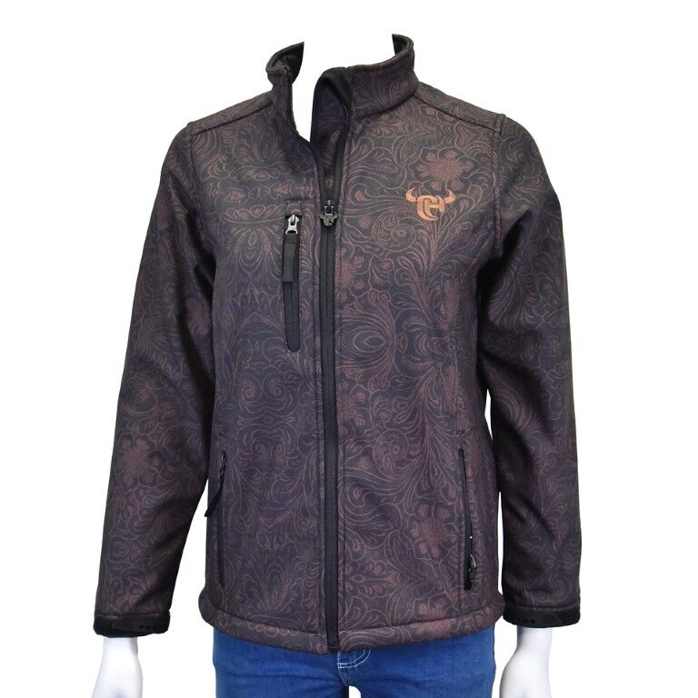 Cowboy Hardware Women's Floral Polyshell Jacket