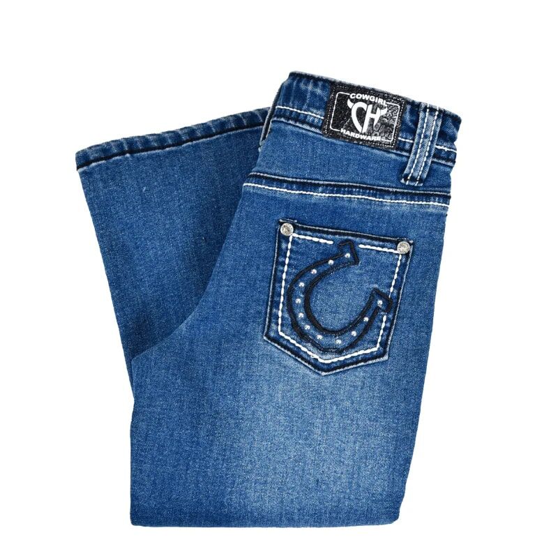 Cowgirl Hardware Girl's Horseshoe Jean