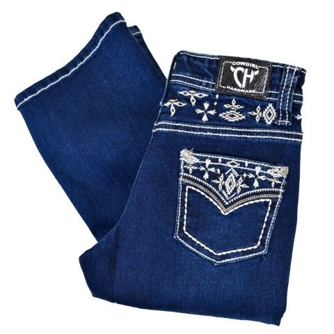 Cowgirl Hardware Girl's Brushed Aztec Jean