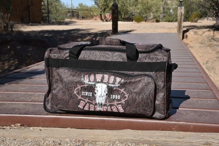 Cowboy Hardware Tooled Leather Print Since 1995 Gearbag