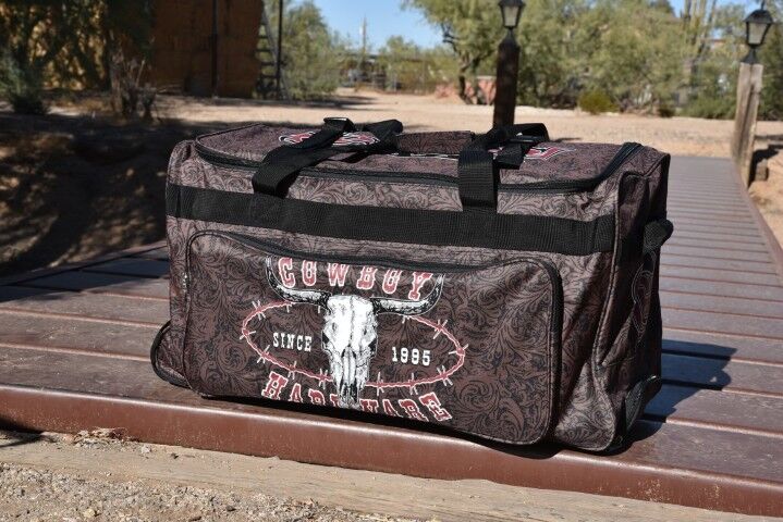 Cowboy Hardware Tooled Leather Print Since 1995 Gearbag