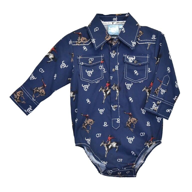 Cowboy Hardware Toddler Boy's Vintage Bronc Snap Shirt