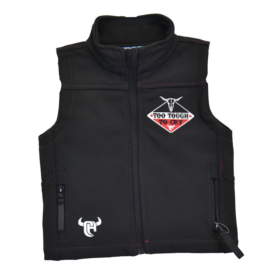 Cowboy Hardware Toddler Boy's Too Tough To Cry Vest