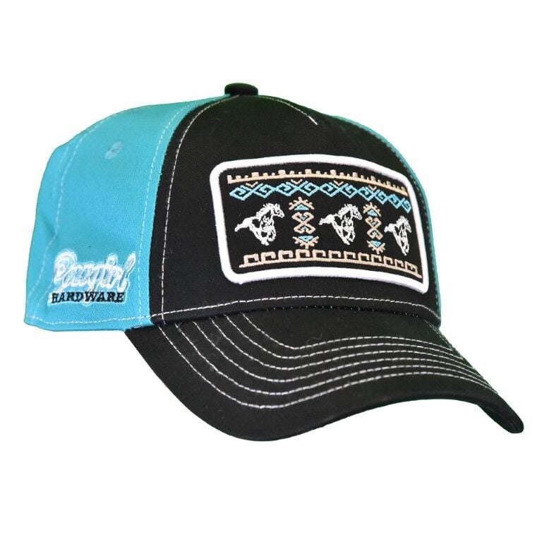 Cowboy Hardware Girl's Aztec Running Horse Hat