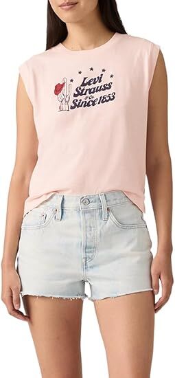 Levi's Women's Graphic Boxy Tank Top