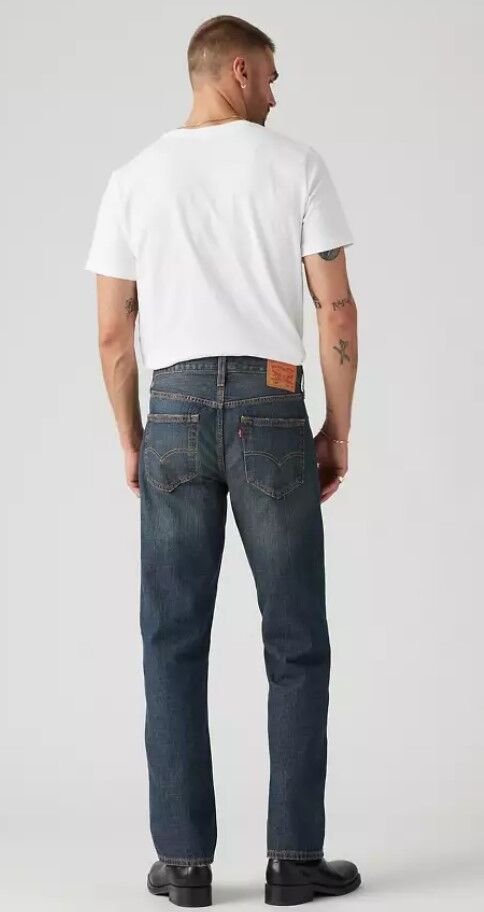 Levi's Men's 559 Relaxed Straight Fit Jeans in Range Dark Wash