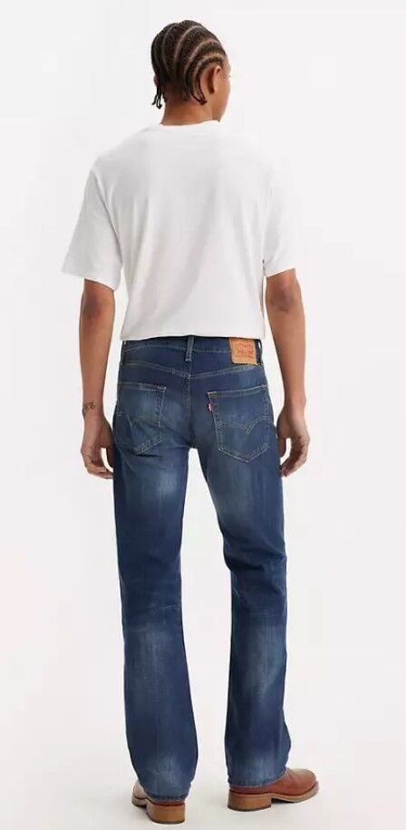 Levi's Men's 527 Slim Bootcut Jeans in Wave Allusions