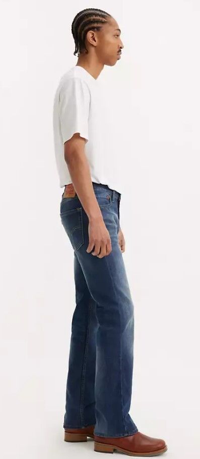 Levi's Men's 527 Slim Bootcut Jeans in Wave Allusions