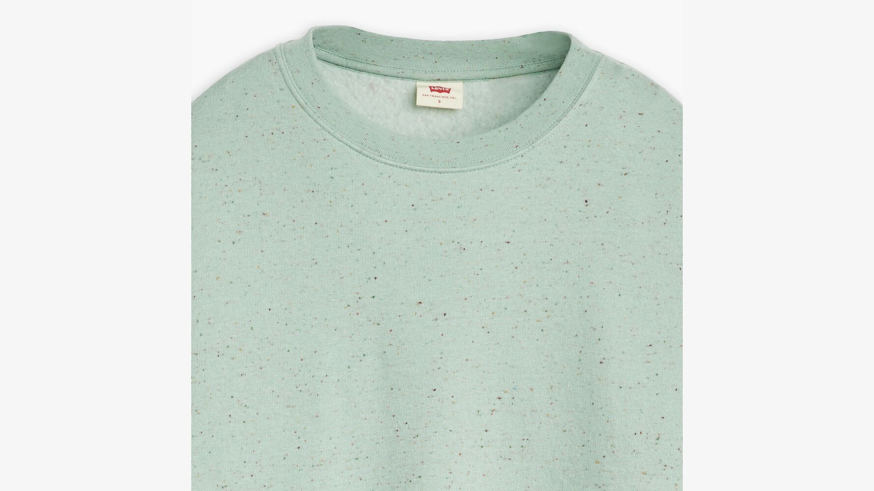 Levi's Women's Leo Raw Cut Sweatshirt