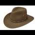 Stetson Kimmel Crushable Outback Hat in Light Brown