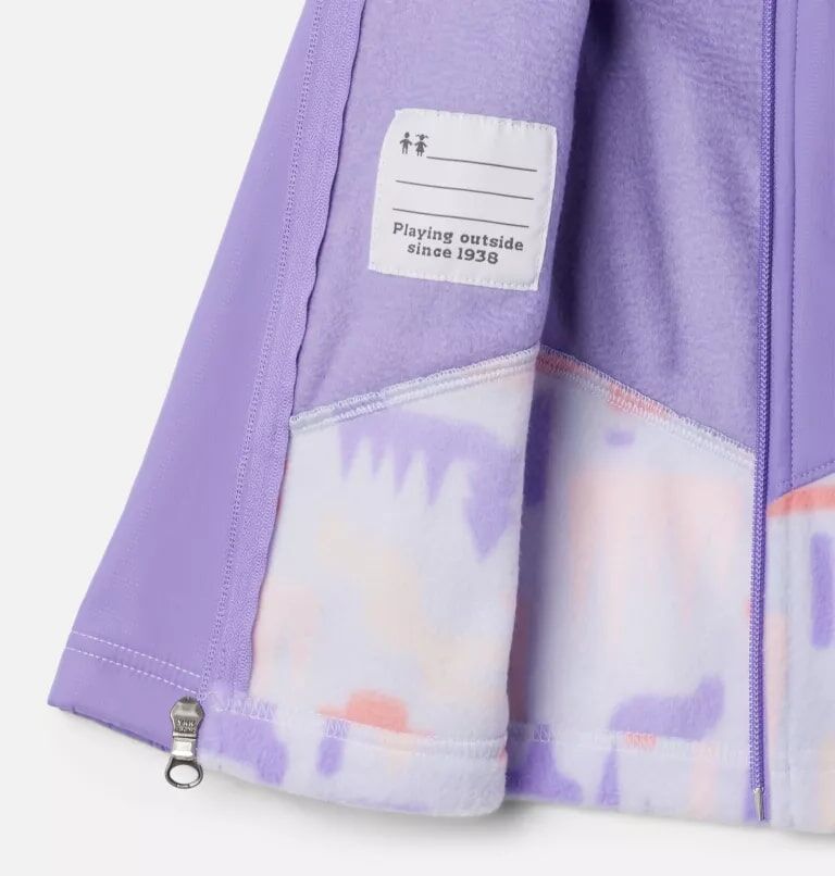 Columbia Kids' Steens Mt II Overlay Hooded Fleece Jacket