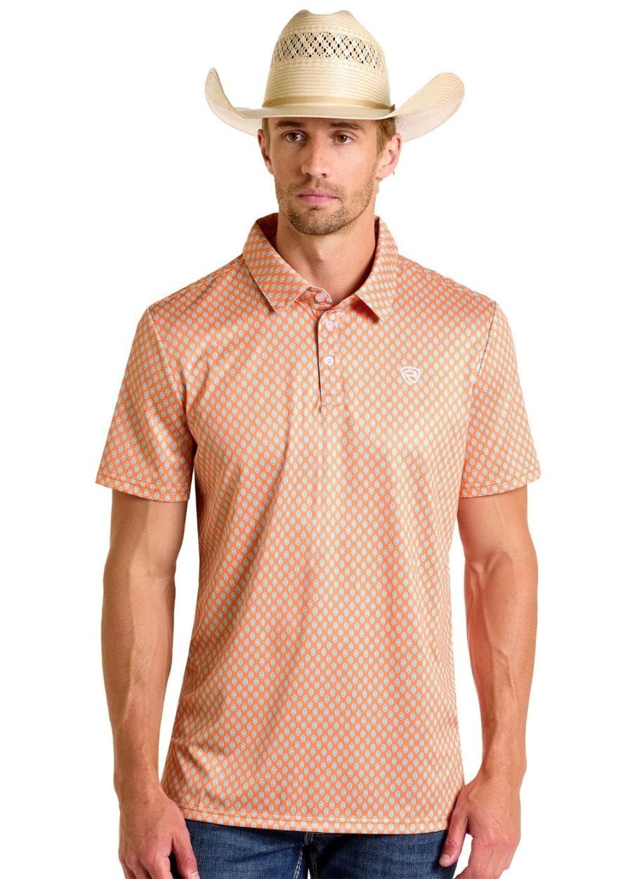 Rock & Roll Denim Men's Geo Polo
