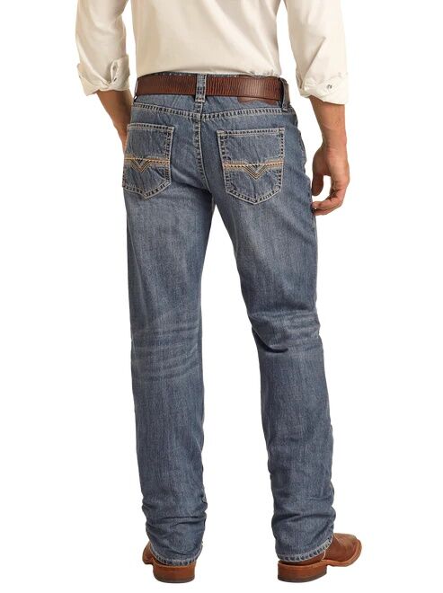 Rock & Roll Denim Men's Stackable Bootcut Jean