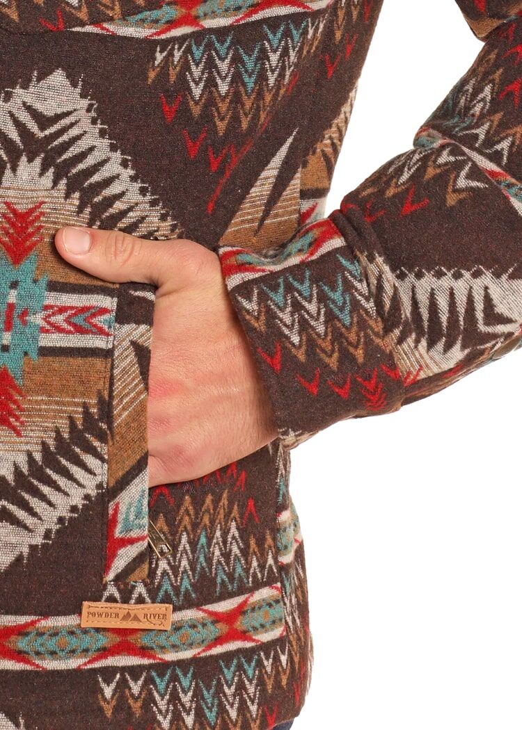 Panhandle Slim Men's Aztec Jacquard Full Zip Jacket