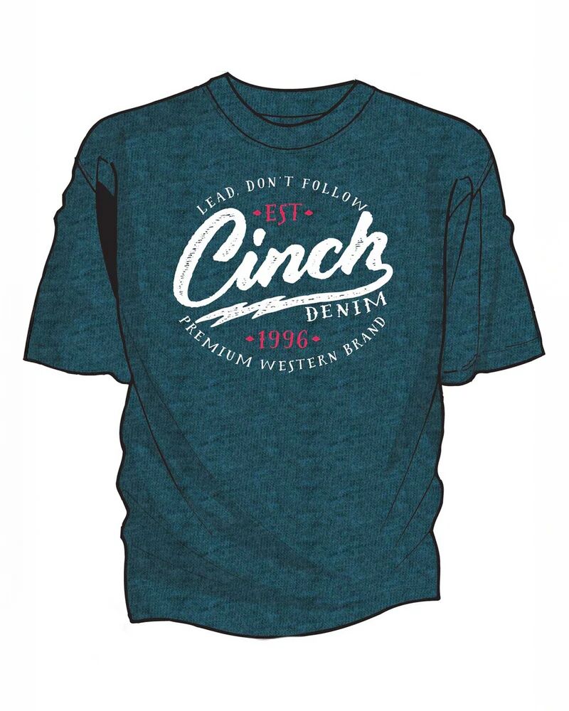 Cinch Men's Leed Don't Follow Print Graphic T-Shirt