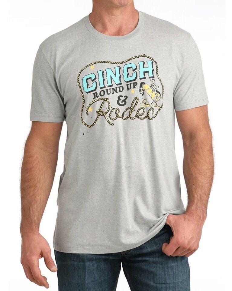 Cinch Men's Round Up & Rodeo Graphic T-Shirt