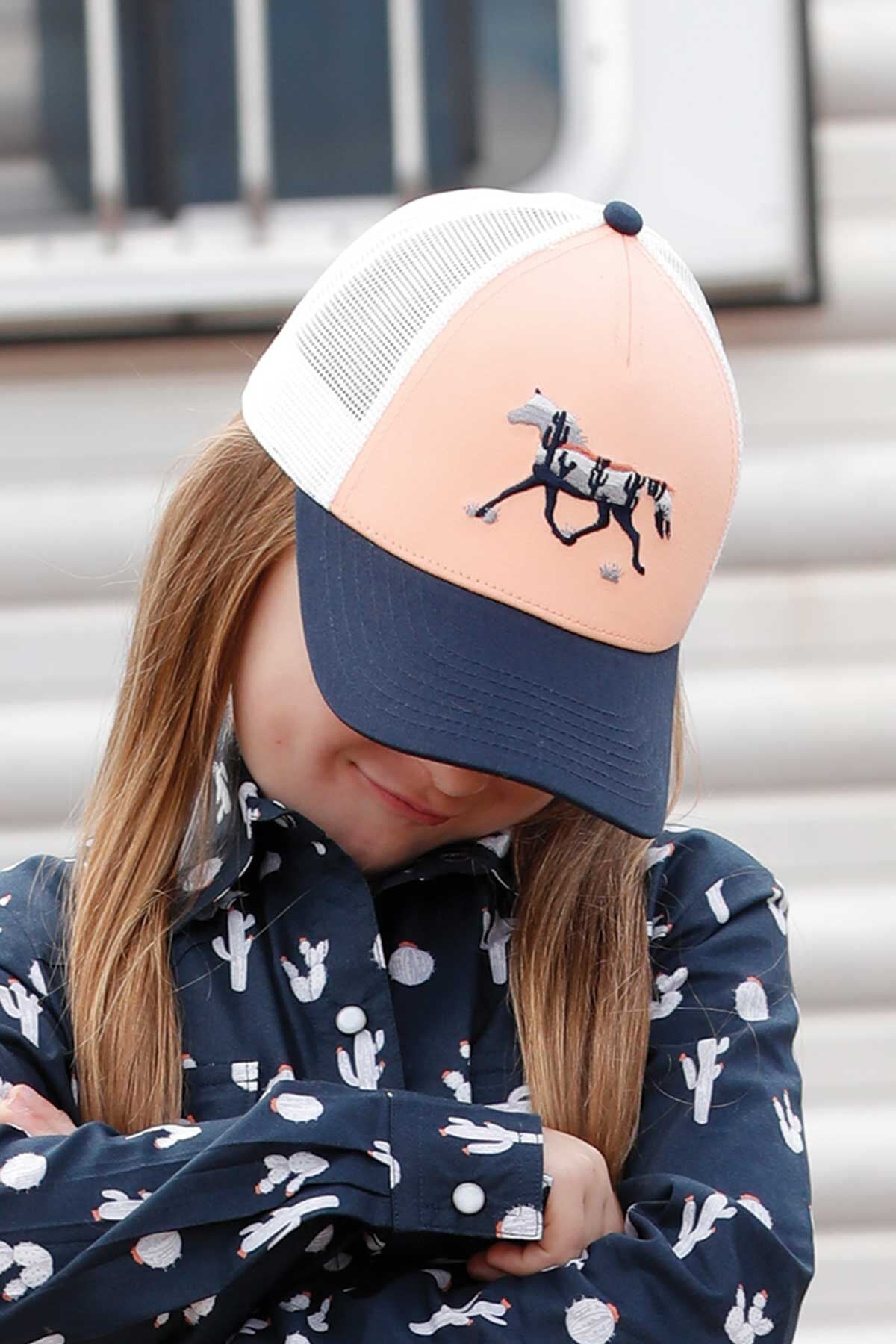 Cruel Girl Youth's Girl's Horse Trucker Cap