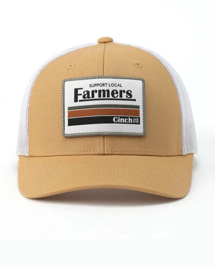 Cinch Men's Support Local Farmers Mesh Back Trucker Cap