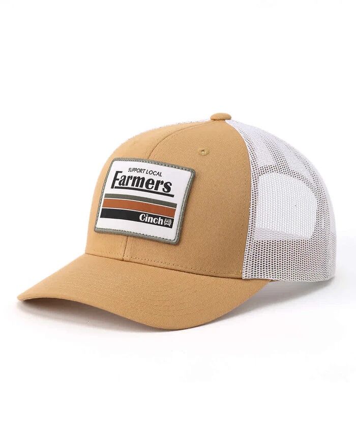 Cinch Men's Support Local Farmers Mesh Back Trucker Cap