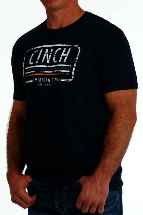Cinch Men's Cinch American Denim Tee