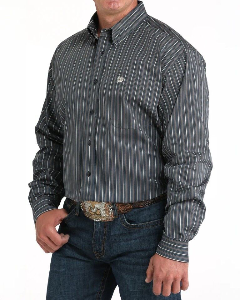 Cinch Men's Classic Fit Long Sleeve Button Down Western Shirt