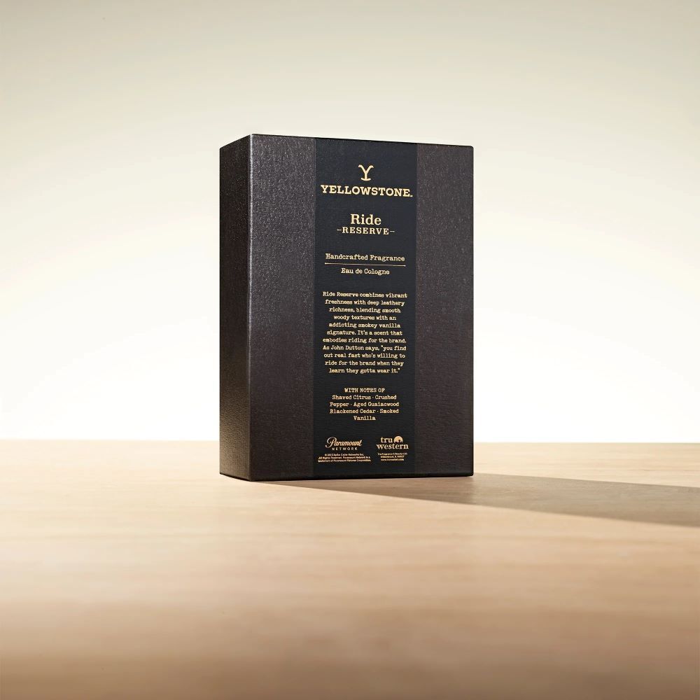 Tru Western Yellowstone Ride Reserve Men's Cologne, 3.4-Oz