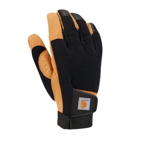 Carhartt Women's Synthetic Leather High Dexterity Touch Sensitive Secure Cuff Glove