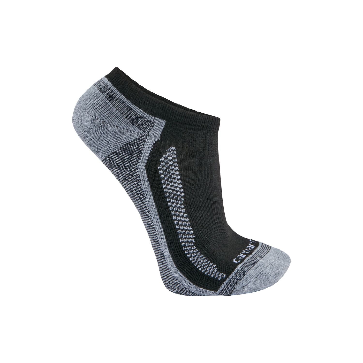 Carhartt Men's Carhartt Force Midweight Low-Cut Sock 3-Pk in Black