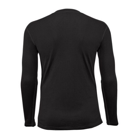 Carhartt Men's Carhartt Force Lightweight Stretch Grid Base Layer Thermal Shirt in Black