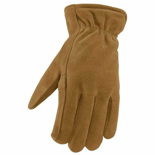 Wells Lamont Split Leather Slip-On Winter Work Gloves