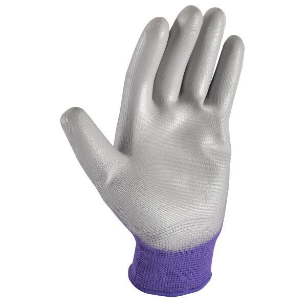 Wells Lamont Women's PU Coated Grip Gloves, 3-Pk