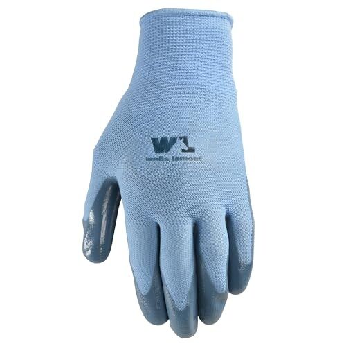 Wells Lamont Women's Nitrile Coated Grip Glove in Adriatic Sea
