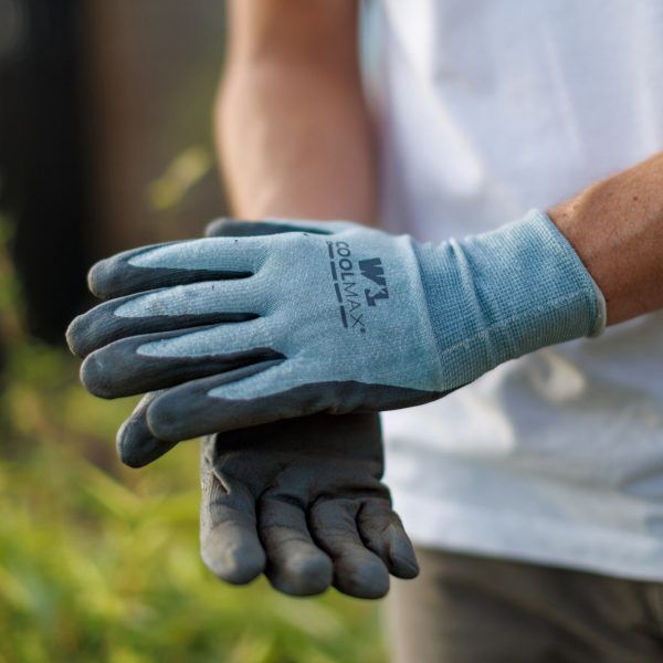 Wells Lamont Men's COOLMAX PU Coated Grip Gloves