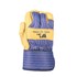 Wells Lamont Men's Insulated Palomino Pig Skin Grain Leather Gloves in Blue