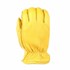 Wells Lamont Men's Insulated Gold Grain Deerskin Gloves in Gold