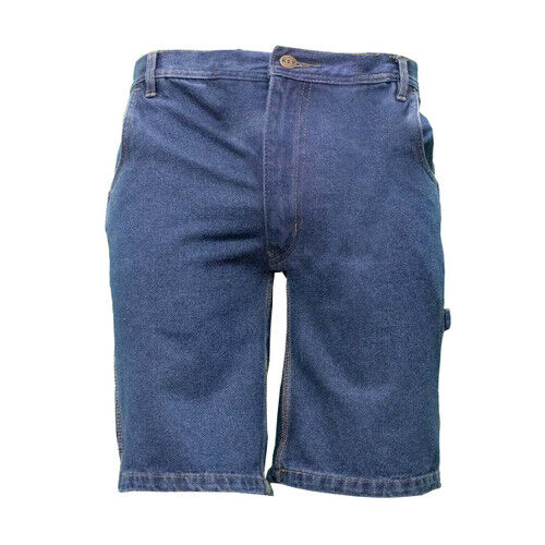 Key Men's Denim Dungaree Short