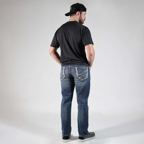 Key Men's Aristocrat Lakin Slim Fit Straight Leg Jean