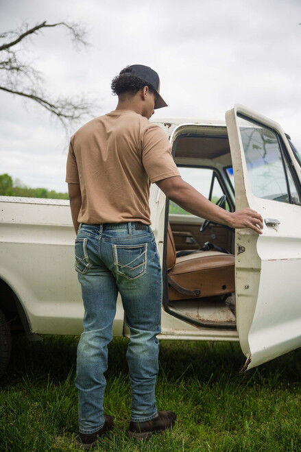 Key Men's Aristocrat Lakin Slim Fit Straight Leg Jean