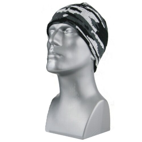 Grand Sierra Men's Acrylic Knit Camo Beanie