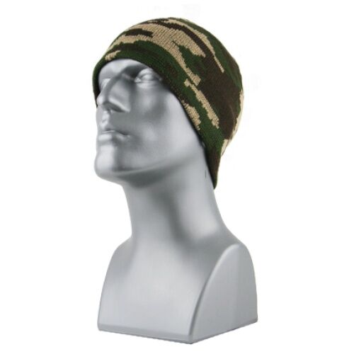 Grand Sierra Men's Acrylic Knit Camo Beanie