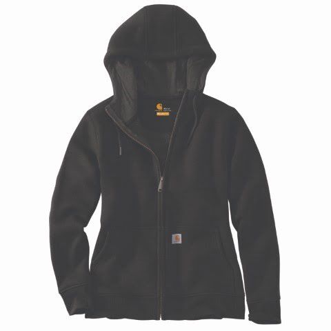 Carhartt Women's Relaxed Fit Midweight Full Zip Sweatshirt