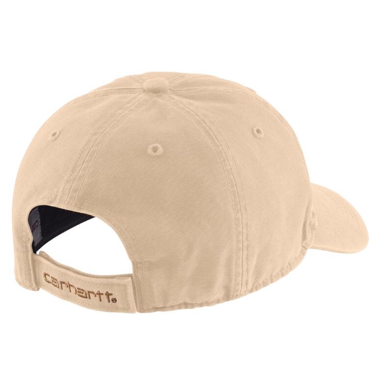 Carhartt Men's Canvas Cap in White Truffle
