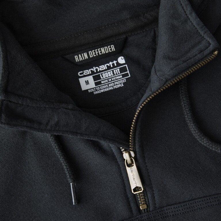 Carhartt Men's Rain Defender Loose Fit Heavyweight 1/4 Zip Hoodie