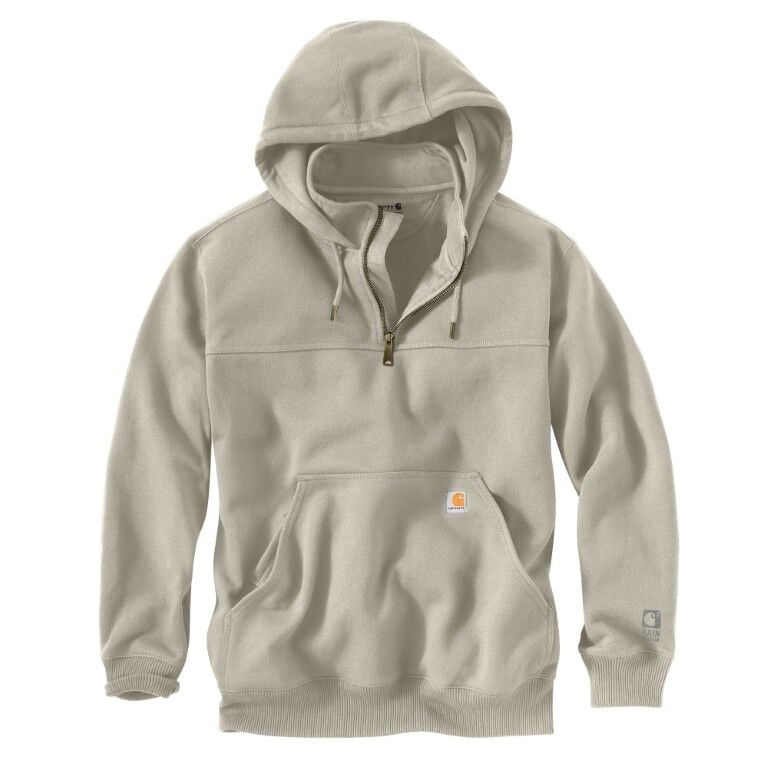 Carhartt Men's Rain Defender Loose Fit Heavyweight 1/4 Zip Hoodie