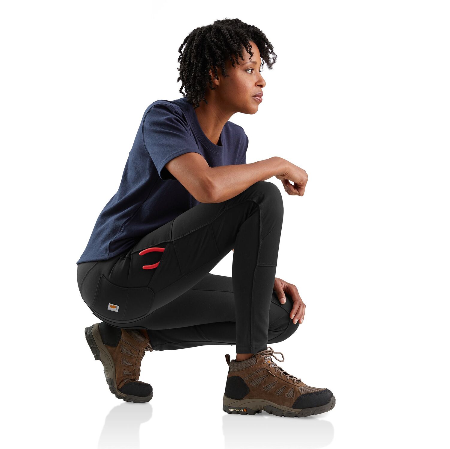 Carhartt Women's Force Utility Knit Legging in Black