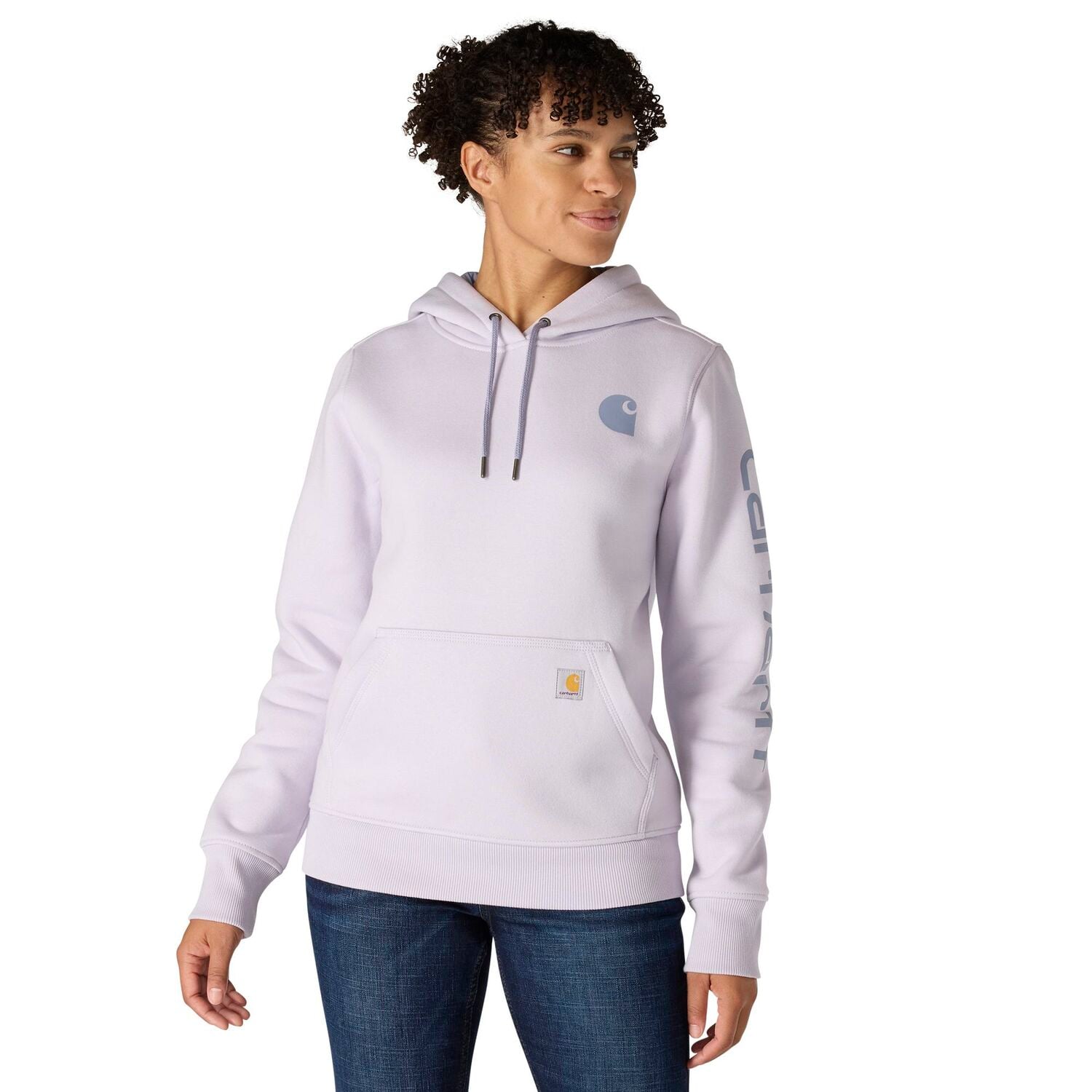 Carhartt Women's Iconic Clarksburg Logo Sweatshirt