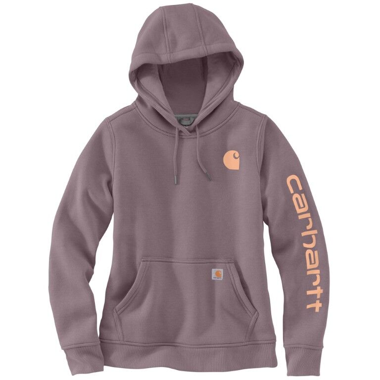 Carhartt Women's Relaxed Fit Midweight Logo Sleeve Graphic Sweatshirt