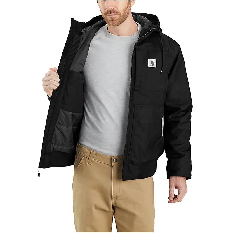 Carhartt Men's Yukon Extremes Loose Fit Insulated Active Jac in Black